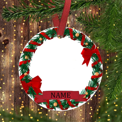Personalized Baby Christmas Ceramic Ornament Add Photo & Name Christmas Ornament Pendant Baby 1st Xmas Photography Accessories