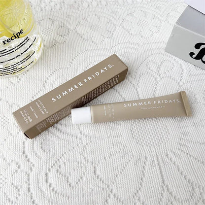 Summer Fridays Lip Oil Moisturizing Lip Gloss Sweet Mint Vanilla Sugar Coffee Cake Cocoa Lipstick Transparent Makeup Suit Care