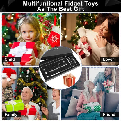 Metal Magnetic Fidget Pen magnet Fidget Toy Relieve Stress Novel Toy Fidget Gift for Kids Teens Friends for Birthday Christmas