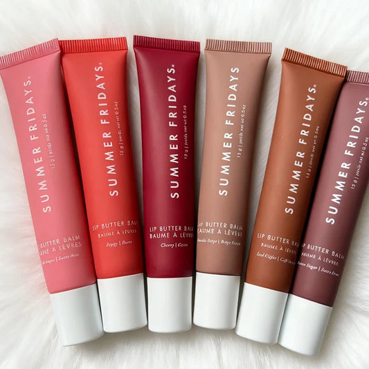 Summer Fridays Lip Oil Moisturizing Lip Gloss Sweet Mint Vanilla Sugar Coffee Cake Cocoa Lipstick Transparent Makeup Suit Care