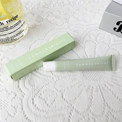 Summer Fridays Lip Oil Moisturizing Lip Gloss Sweet Mint Vanilla Sugar Coffee Cake Cocoa Lipstick Transparent Makeup Suit Care