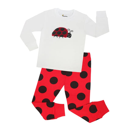 Boys Pajamas Sets 2 to 3 4 5 6 7 8 Years Cotton Long Sleeve Toddler Boy Pijama Autumn Winter Kids Sleepwear Set Children Clothes