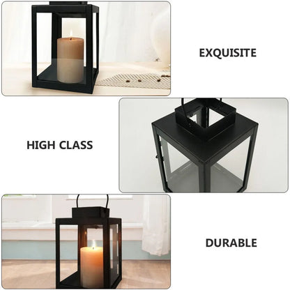 Hanging lantern outdoor Christmas Candle Holder Lawn Camping Decoration Landscape Courtyard Garden Candle Lantern