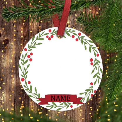 Personalized Baby Christmas Ceramic Ornament Add Photo & Name Christmas Ornament Pendant Baby 1st Xmas Photography Accessories